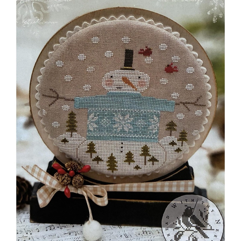 With Thy Needle & Thread SNOW MAGICAL Cross Stitch Pattern Brenda Gervais CS336